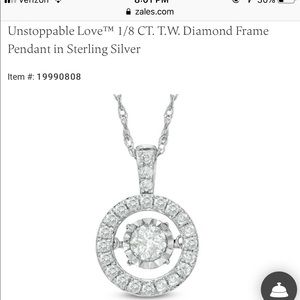 Zales Unstoppable love pendant